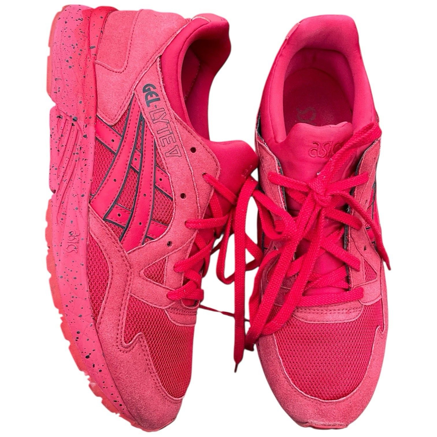Asics Gel-Lyte V H60sq Red Sneakers Men’s Us 11 Eu 44 Rare Colorway Euc